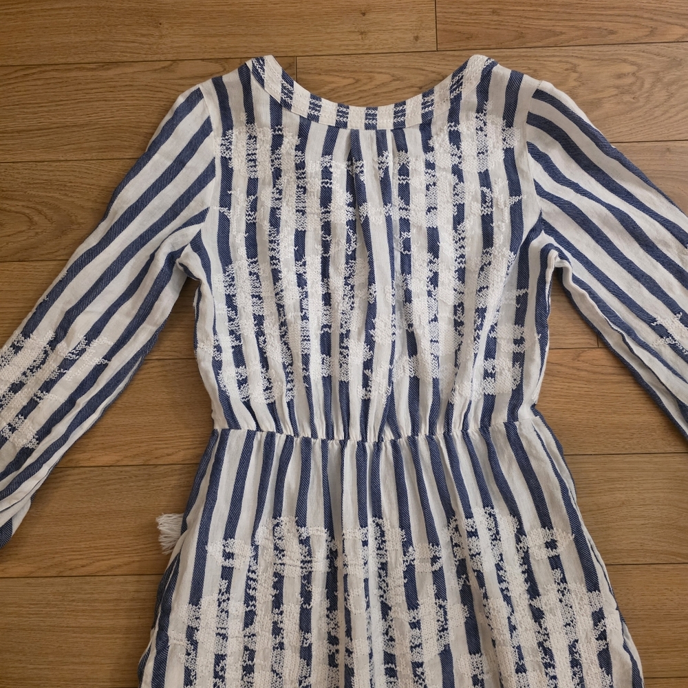 Nimo With Love Long Sleeve Cotton Maxi Dress- S - Picture 12 of 14